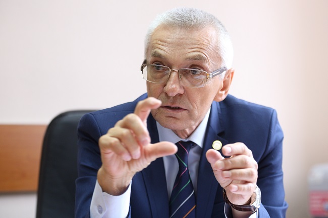 Председатель профсоюза работников НАН Украины, кандидат философских наук Анатолий Широков